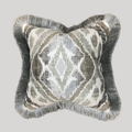 Trapeze Fringed Cushion