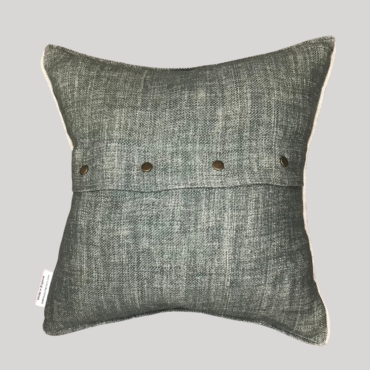 Fermoie Linen Green Cushion