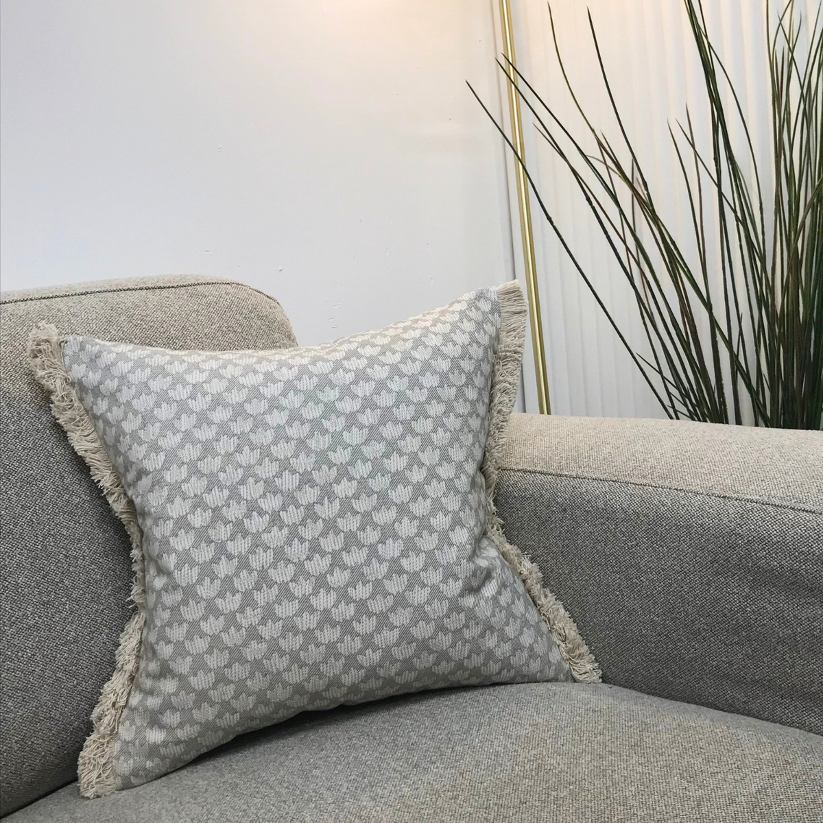 Fringed Fermoie Cushion