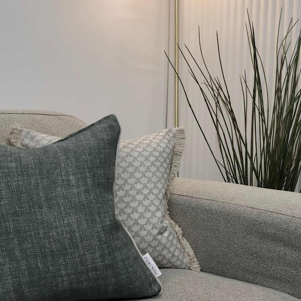 Fermoie Linen Green Cushion