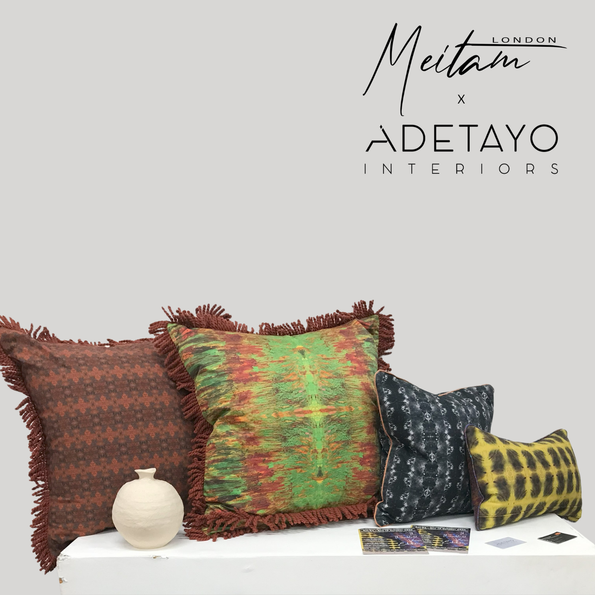 XL Fire Power Square Throw Cushion