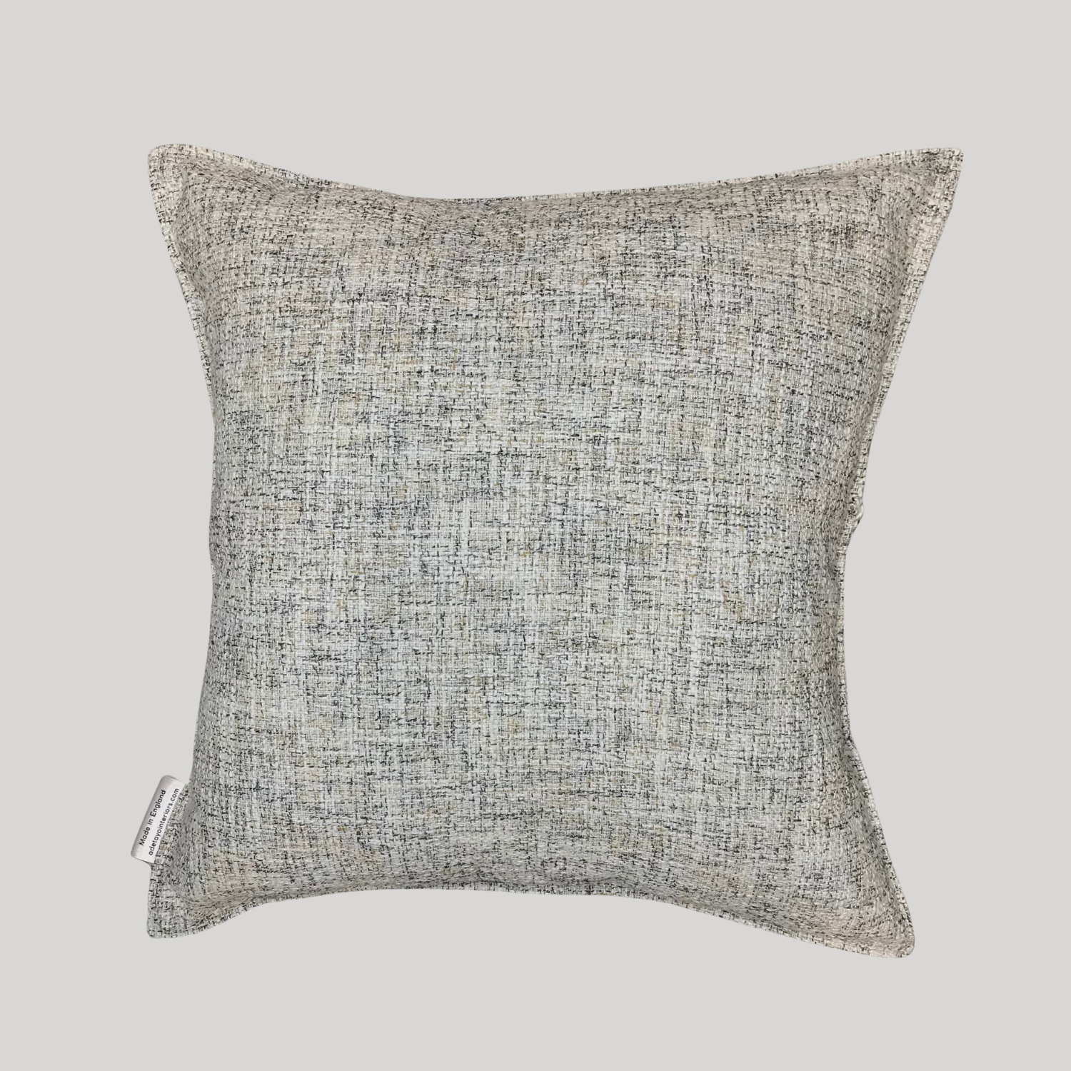Neutral Fringed Cushion - Square